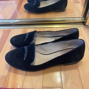 Louise et Cie Black Suede Flats
